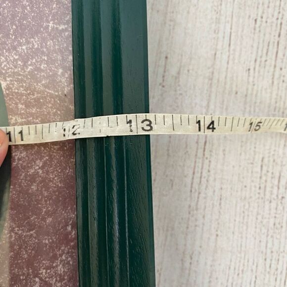 Wooden picture frame heart, flower, bird w/glass cover 19x13x1 - Picture 6 of 8